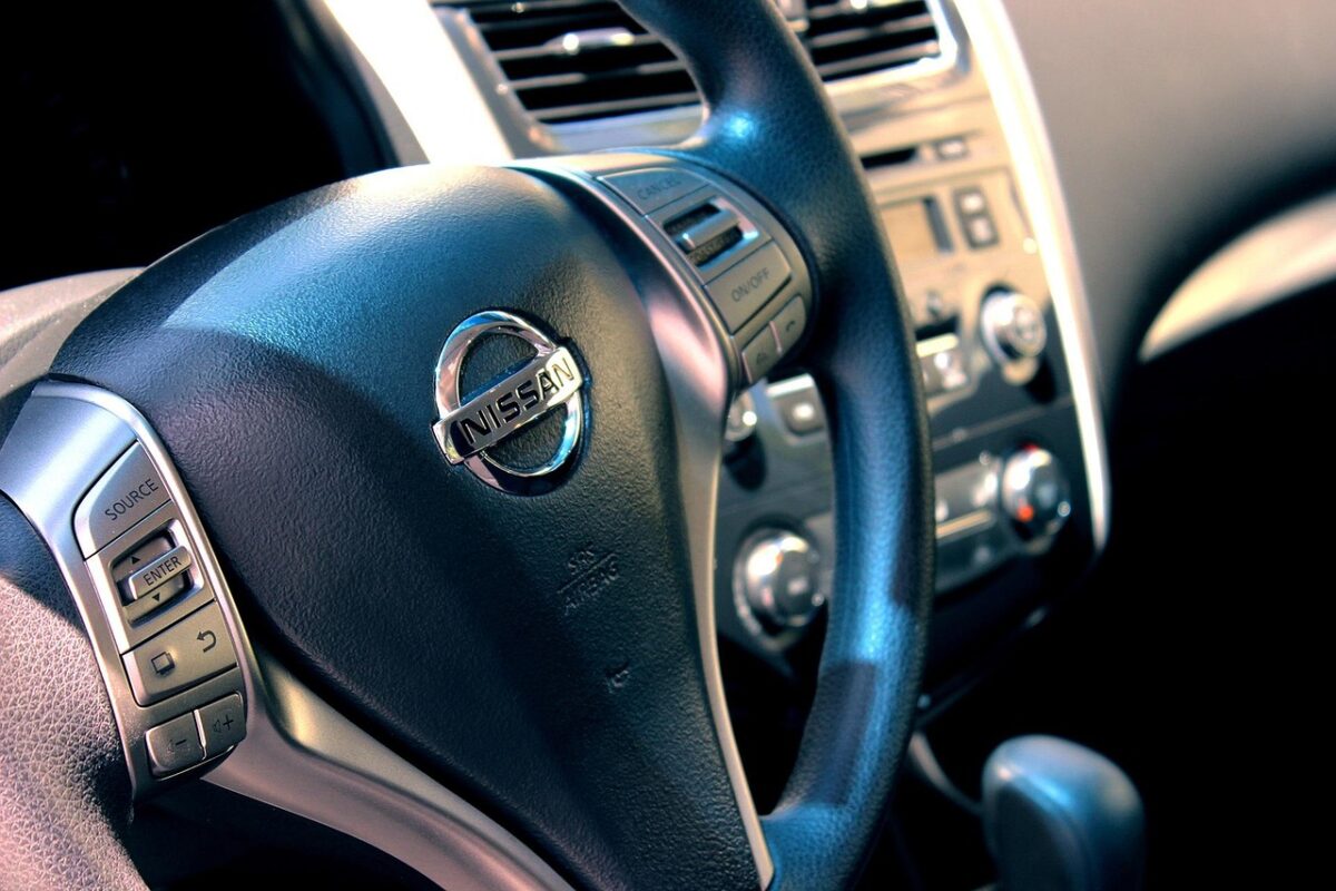 nissan, car, car wallpapers, automobile, auto, vehicle, drive, steering wheel, interior, car interior, automotive, transportation